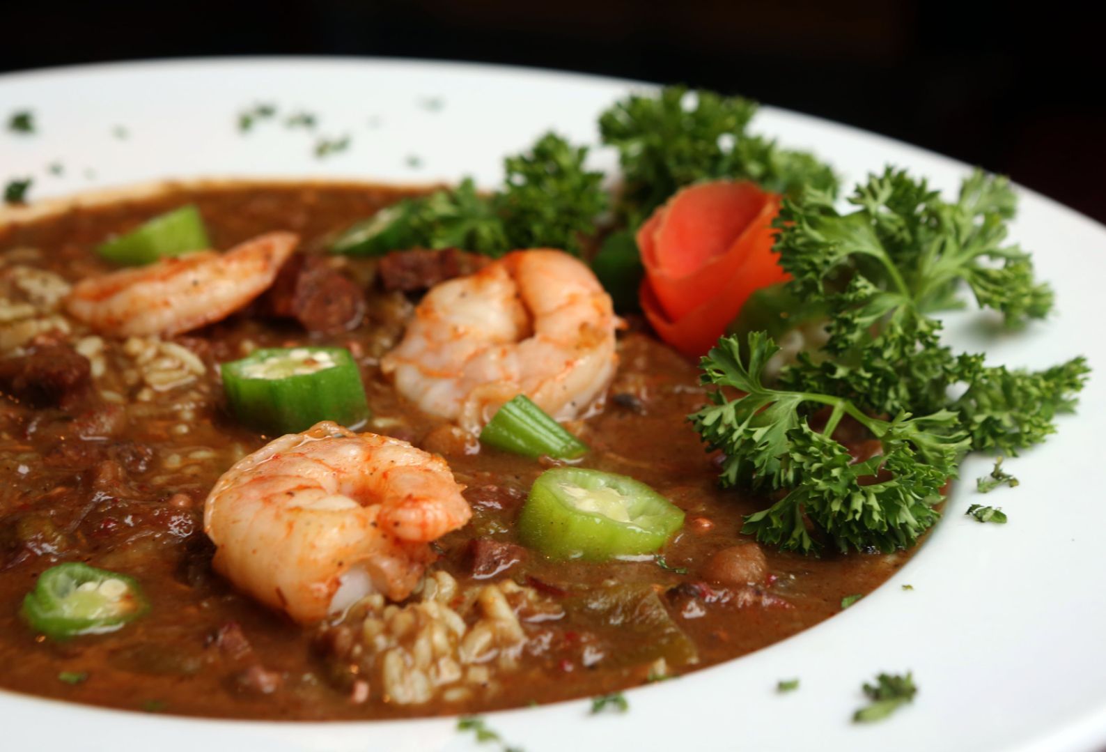 Gumbo at Copia Restaurant & Wine Garden